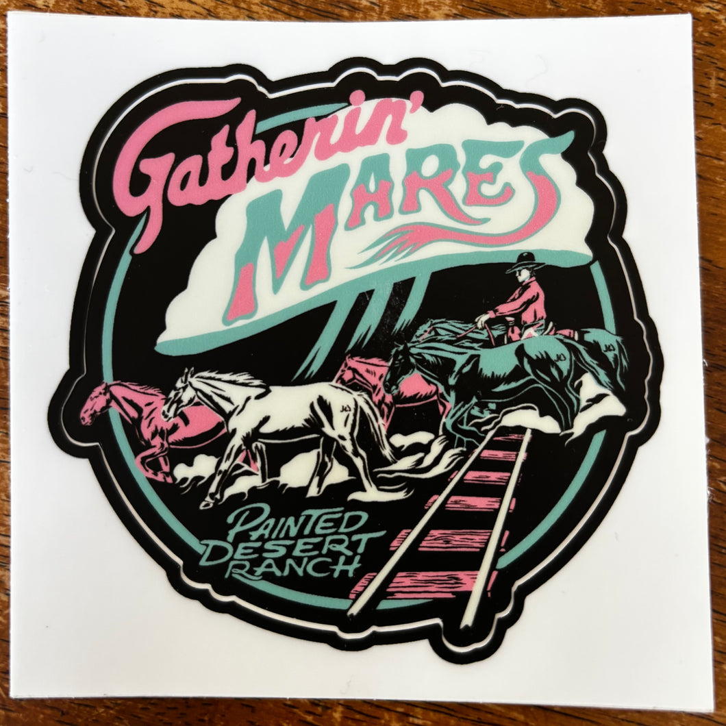 Gathering Mares PDR sticker