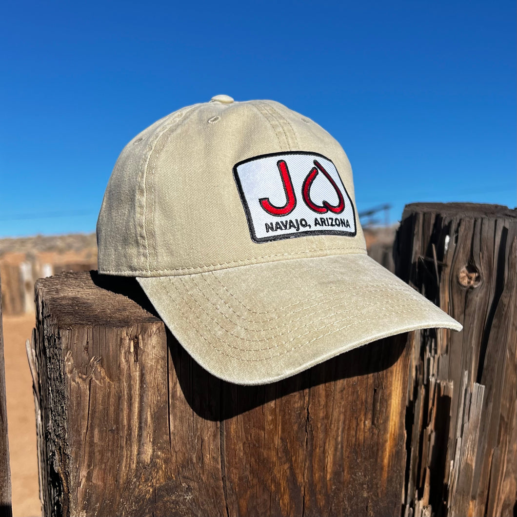 JHeart Cap- Khaki Unstructured