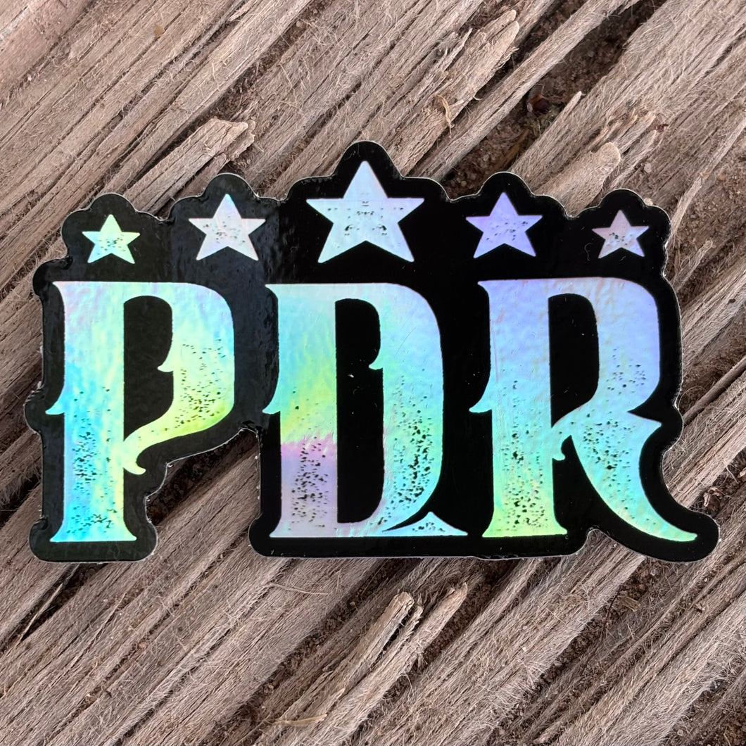 PDR sticker