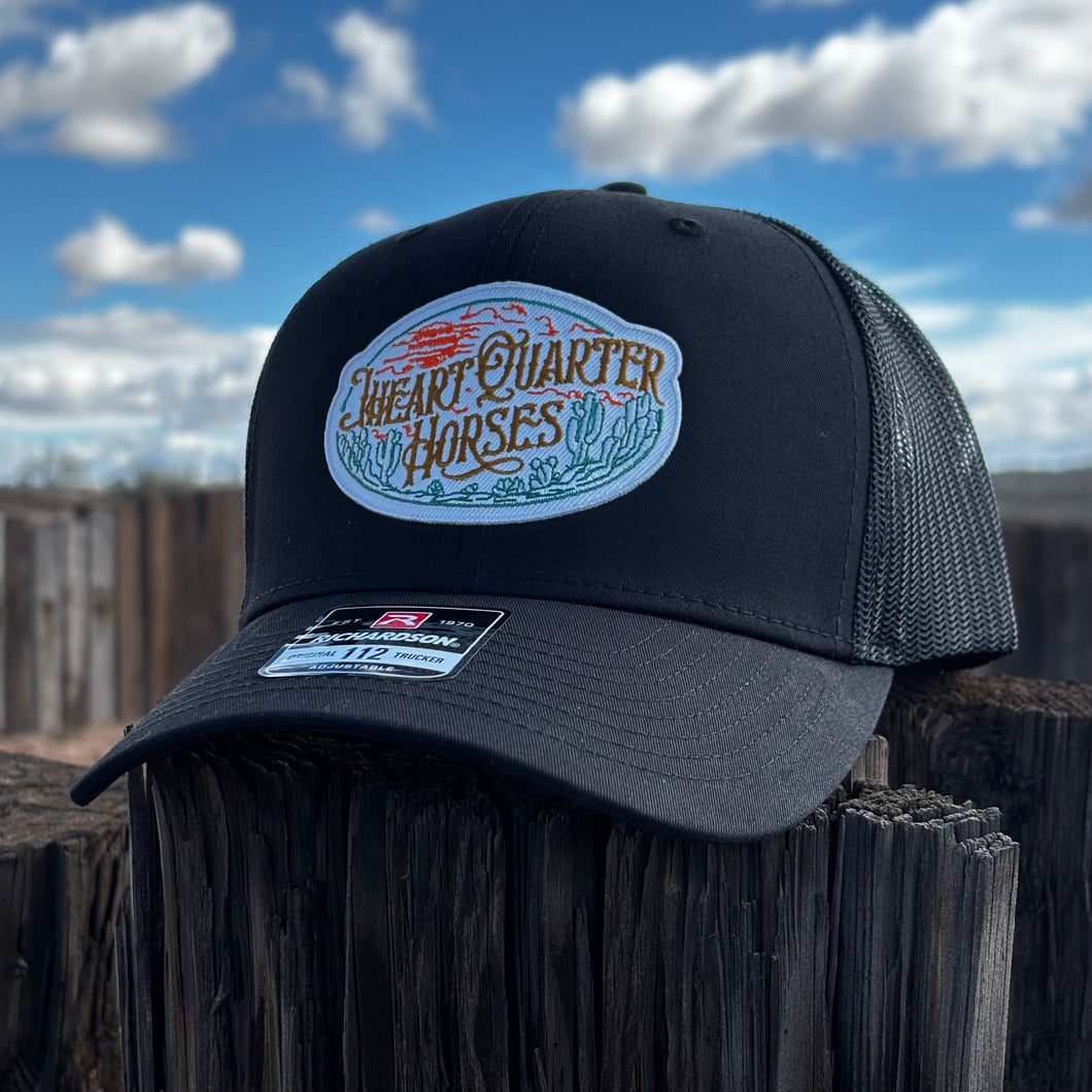 JHeart Cap- Black/Black