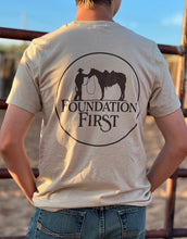 Load image into Gallery viewer, Foundation First Tan t-shirt
