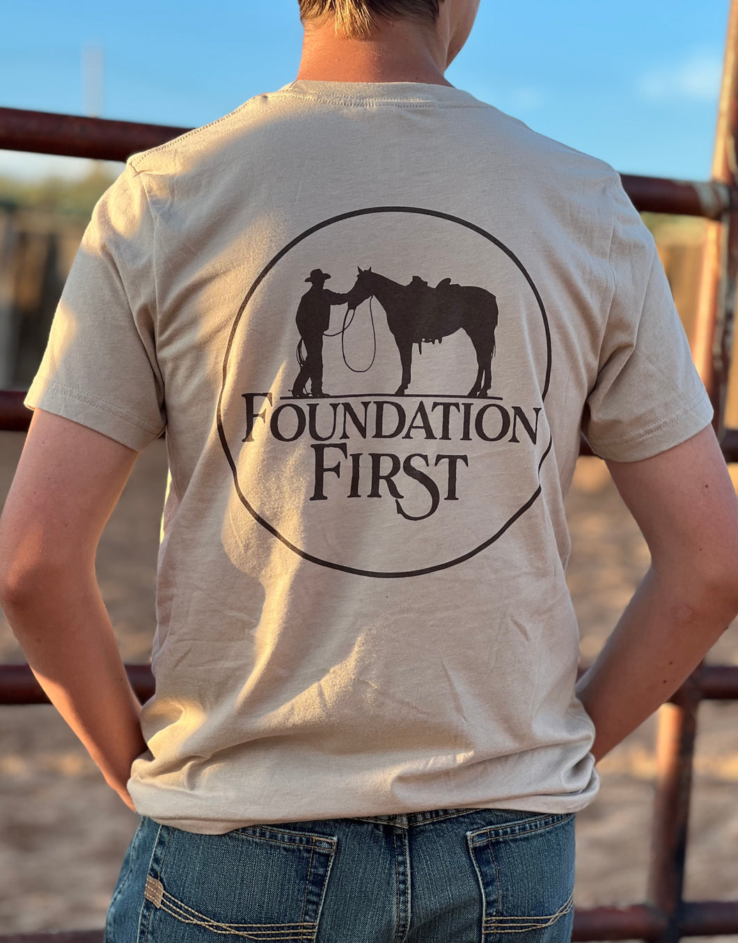 Foundation First Tan t-shirt